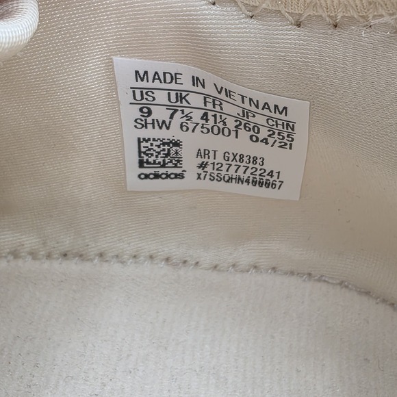 Adidas‎ NMD_R1 Womens Size 9 Beige Athletic Running Walking Shoes Sneakers - Picture 9 of 10